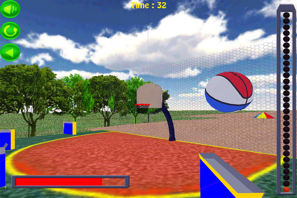 Screenshot Basketball Three Points 3D 2012 Screenshot Basketball Three Points 3D 2012