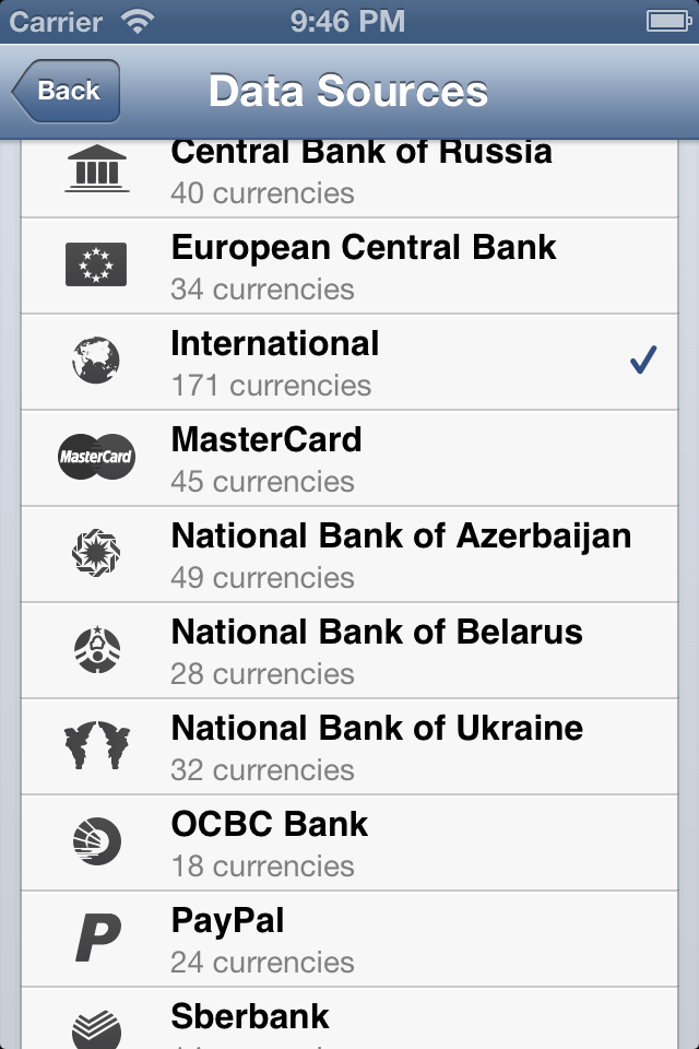 CurrencyGo: Currency Exchange Rates Converter with Multiple Sources preview 2